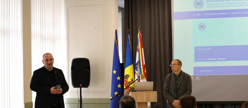 Consolidarea integrității prin respectarea regimului juridic al declarării averii și intereselor personale